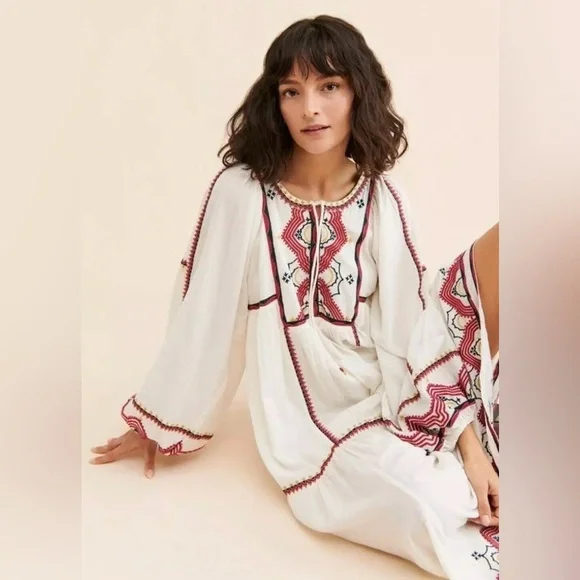 NWOT Free People Sweet Escape MIDI Dress XS New $198 retail - Picture 5 of 11